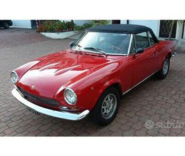 FIAT 124 SPIDER FIAT 124 SPIDER 1.8 VERSIONE ITALIANA DEL 73
