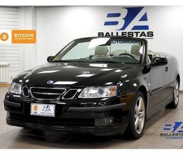 SAAB 9-3 CABRIOLET SAAB 9-3 CABRIO VECTOR 2.0 175 CV A ORDINO