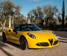 ALFA ROMEO 4C SPIDER 1750 TBI 240 CH TCT STANDARD EDITION