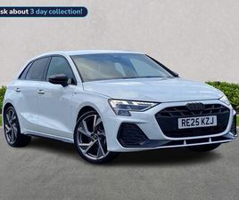 AUDI A3 35 TFSI BLACK EDITION 5DR S TRONIC