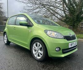 SKODA CITIGO 2017 SKODA CITIGO 1.0 MPI 75 GREENTECH SE L 5DR HATCHBACK PETROL MANUAL