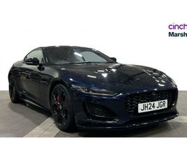 JAGUAR F-TYPE P450 5.0 P450 SUPERCHARGED V8 75 PLUS 2DR AUTO