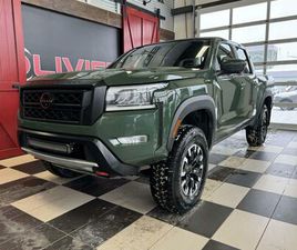 NISSAN FRONTIER 2022 PRO-4X CABINE DOUBLE CAISSE STANDARD 4X4 GPS D