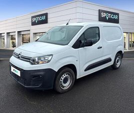 CITROEN BERLINGO VAN VAN M 650 BLUEHDI 100 S&S BVM6 DRIVER