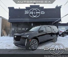 CADILLAC ESCALADE ESV CADILLAC ESCALADE ESV 2022 ESV SPORT V8 6.2L 4WD HUD GPS SUSPENSION AIR 7PASS D