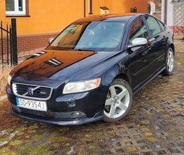 VOLVO S40, R-DESIGN 2.0 136KM, DIESEL, 2009R SEDAN DĄBROWA GÓRNICZA • OLX.PL