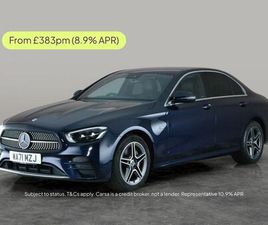MERCEDES-BENZ E-CLASS 2.0 E300E 13.5KWH AMG LINE EDITION SALOON 4DR PETROL PLUG-IN HYBRID G-TRONI