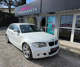 BMW SERIE 1 E87 LCI 130I 265 CH SPORT DESIGN / BOITE AUTO / PALETTES AU VOLANT / SIÈGES CUIR / RADAR RECUL / RÉGULATEUR DE VITESSE