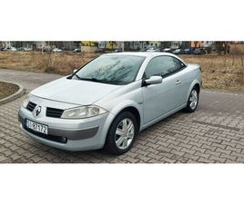 RENAULT MEGANE CC RENAULT MEGANE CABRIO KARMAN 1.6 16V 113 KM 2004 R. BYTOM • OLX.PL