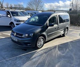 VOLKSWAGEN CADDY MAXI 2.0 TDI 102BHP C20 MAXI WHEELCHAIR ACCESS 5 SEATER KOMBI A