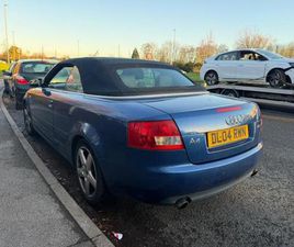 AUDI A4 CONVERTIBLE 2.4 PETROL SPORT AUTO, WOW 58K GENUINE MILES, 12 MONTHS MOT