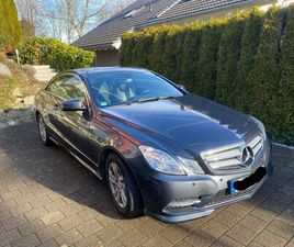 MERCEDES-BENZ E 250 COUPÉ E 250 BLUEEFFICIENCY AVANTGARDE ...