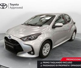 TOYOTA YARIS TOYOTA YARIS 1.5 HYBRID 5 PORTE ENERGY DEL 2022 USATA A GENZANO DI ROMA