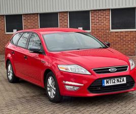 2012 FORD MONDEO 1.6 TDCI ECO ZETEC 5DR [START STOP] ESTATE DIESEL MANUAL