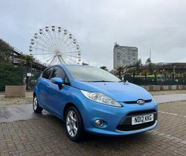 2012 FORD FIESTA 1.25 ZETEC 5DR [82] HATCHBACK PETROL MANUAL