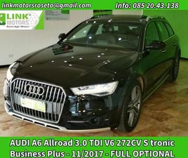 A6 ALLROAD 3ª SERIE A6 ALLROAD 3.0 TDI 272 CV S TRONIC BUSINESS PLUS