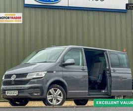 VOLKSWAGEN TRANSPORTER AUTO CREW CAB SWB L1H1 T32 TDI KOMBI HIGHLINE AIR CON CAM EURO 6