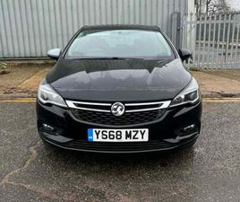 VAUXHALL ASTRA VAUXHALL, ASTRA, HATCHBACK, 2018, MANUAL, 1399 (CC), 5 DOORS