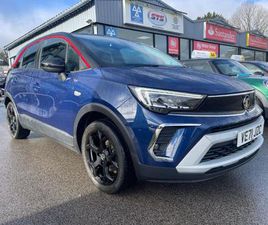 VAUXHALL CROSSLAND 1.2 TURBO SRI EDITION EURO 6 (START/STOP) 5DR PETROL MANUAL