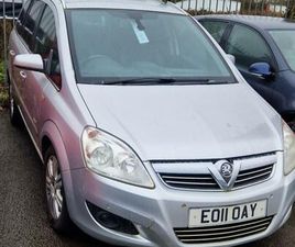 2011 VAUXHALL ZAFIRA 1.7 CDTI ECOFLEX DESIGN [110] 5DR MPV DIESEL MANUAL