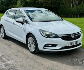 2015 VAUXHALL ASTRA 1.6 CDTI 16V ELITE 5DR HATCHBACK DIESEL MANUAL