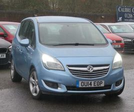 2014 VAUXHALL MERIVA 1.3 CDTI TECH LINE 5DR MPV DIESEL MANUAL