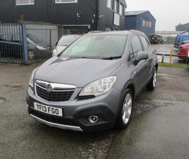 VAUXHALL MOKKA 2013 VAUXHALL MOKKA 1.7 CDTI TECH LINE 5DR HATCHBACK DIESEL MANUAL