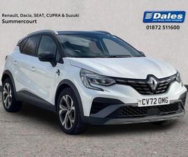 2022 RENAULT CAPTUR CAPTUR 1.3 MILD HYBRID 140 R.S. LINE 5DR HATCHBACK HATCHBACK PETROL MANUAL