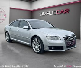 AUDI S8 5.2 V10 FSI 450 CH QUATTRO TIPTRONIC / CARNET 100% AUDI / PAS DE MALUS / GARANTIE