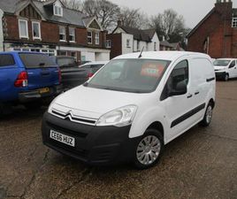CITROEN BERLINGO VAN 2016 CITROEN BERLINGO 1.6 BLUEHDI 625KG ENTERPRISE 75PS PANEL VAN DIESEL MANUAL