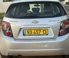 CHEVROLET SONIC LT אוט׳ האצ'בק 5 דל 1.6 (116 כ״ס)