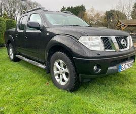 2007 NISSAN NAVARA DOUBLE CAB PICK UP AVENTURA 2.5DCI 4WD PICK UP DIESEL MANUAL