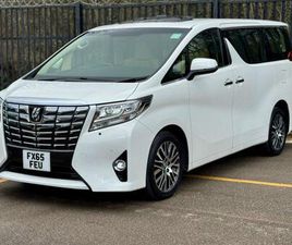 TOYOTA ALPHARD 2015 TOYOTA ALPHARD 3.5 V6 EXECUTIVE LOUNGE 7 SEAT MPV PETROL AUTOMATIC