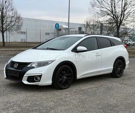 HONDA CIVIC TOURER 1.6 I-DTEC ELEGANCE EURO6 MEGKÍMÉLT ÁLLAPOT/ NAVI/ ÜLÉSFŰTÉS/ XENON/ DIGIT KLÍMA/ KÉT KULCS