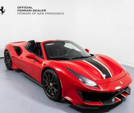 FERRARI 488 PISTA SPIDER CERTIFIED 2020 FERRARI 488 PISTA SPIDER BASE