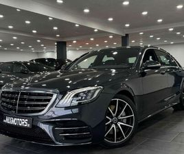 MERCEDES CLASSE S 350 LD 4-MATIC AMG LONG 2019 BLACK MANUFAKTUR 21% VAT