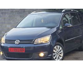 VOLKSWAGEN TOURAN TOURAN 1.6 CR TDI HIGHLINE / 7 PLACES / TOIT PANO