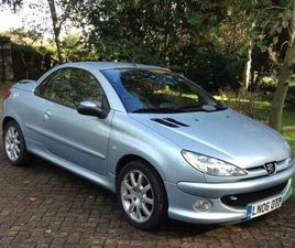 PEUGEOT, 206, CONVERTIBLE, 2006, MANUAL, 1560 (CC), 2 DOORS
