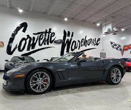 CORVETTE C6 CABRIO Z06 2013 CHEVROLET CORVETTE GS CONV 3LT, NAV, BORLA, AUTO, Z06 CHROMES, 37K!