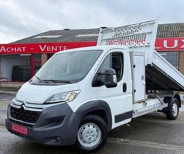 ② CITROËN JUMPER L3H2 PLATEAU BASCULANT ELECTRIQUE 3PLACES TV — CAMIONNETTES & UTILITAIRES — 2EMEMAIN