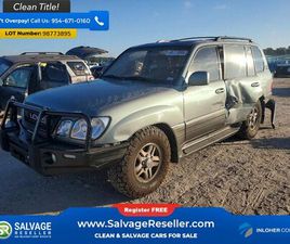 2001 LEXUS LX 470 4WD