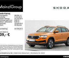 SKODA KAROQ 2.0 TDI 4X4 DSG VIRTUAL MATRIX AHK SHZ PDC