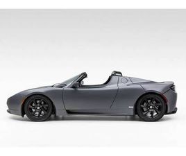 2010 TESLA ROADSTER SPORT, MATTE GREY/RED/BLACK WITH UPGRADED PEM