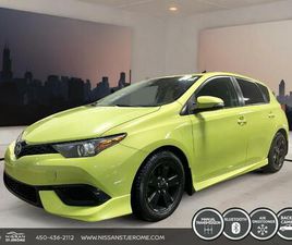 SCION IM 2016 SCION IM BASE MANUELLE 6 VITESSES A/C BLUETOOTH CAMÉRA MAGS