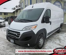 2023 RAM PROMASTER CARGO VAN 1-TON 3500-SERIES 2 PASSENGER 3.6L