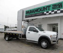 2024 RAM 5500 DIESEL 4X4 REG CAB 16 FT LUMBER DUMPING FLAT DECK