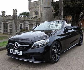 2018 MERCEDES-BENZ C-CLASS 1.5 C200 AMG LINE (START/STOP) CABRIOLET 2D