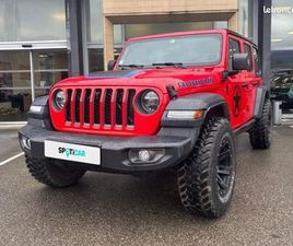 JEEP WRANGLER UNLIMITED JEEP WRANGLER UNLIMITED 2.0 T 380CH 4XE RUBICON ROCK-TRAC