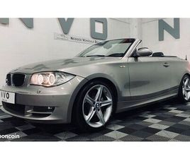 BMW SERIE 1 CABRIOLET 125 BMW 125I E88 CABRIOLET SPORT DESIGN / 101940 KM / SUPERBE ETAT / FULL CUIR / GPS