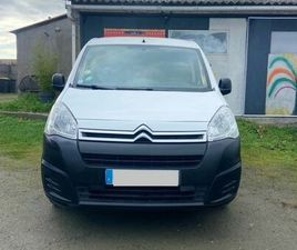 CITROEN BERLINGO SOCIETE CITROEN BERLINGO-1.6HDI 90-2018-188270KMS-PREMIERE MAIN -ENTRETIEN A JOUR ET HISTORIQUE